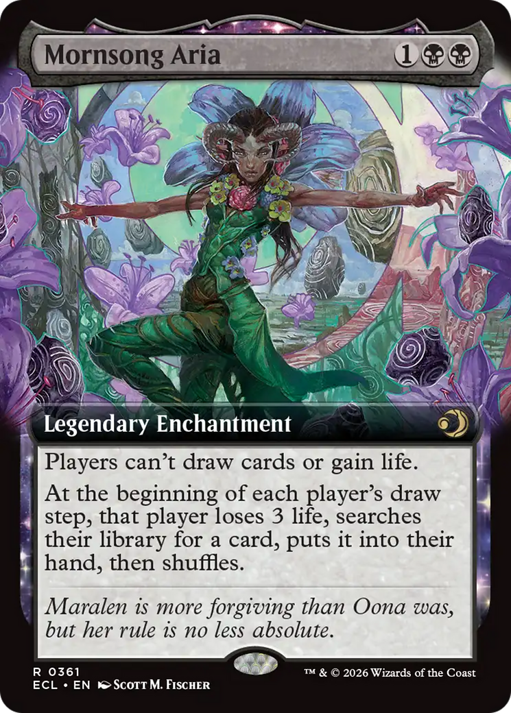 Mornsong Aria (Extended Art) [Lorwyn Eclipsed] | Jack's On Queen