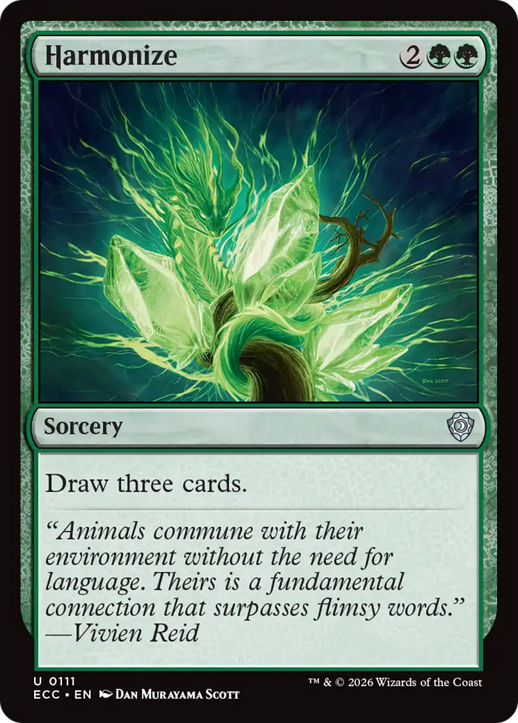 Harmonize [Lorwyn Eclipsed Commander] | Jack's On Queen