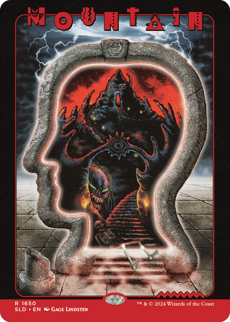 Mountain (1650) (Rainbow Foil) [Secret Lair Drop Series] | Jack's On Queen