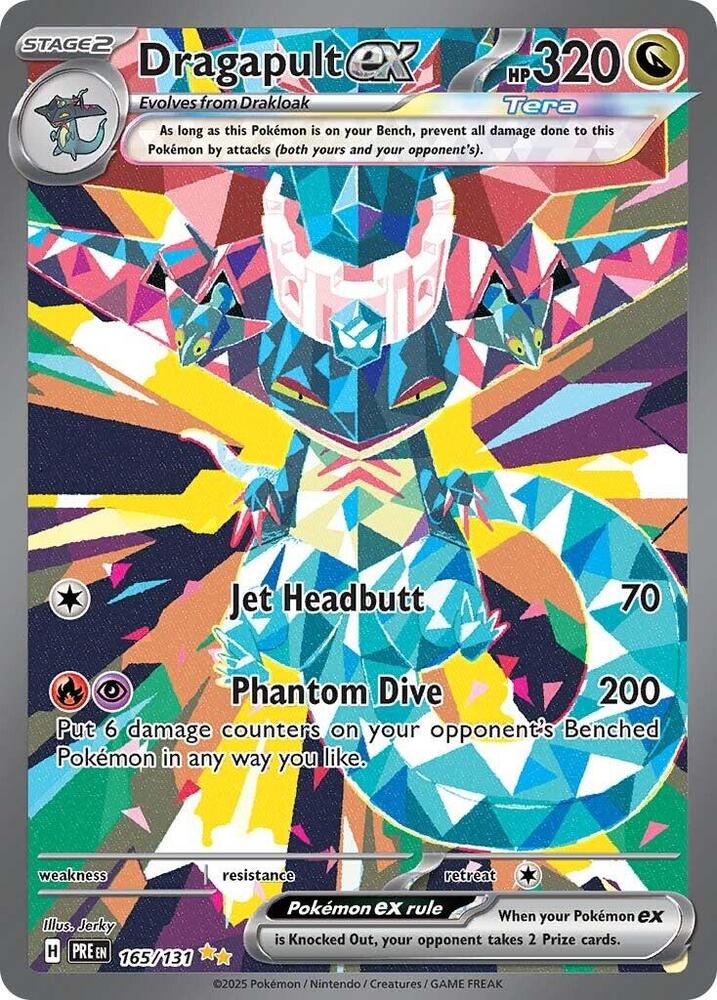 Dragapult ex (165/131) [Scarlet & Violet: Prismatic Evolutions] | Jack's On Queen