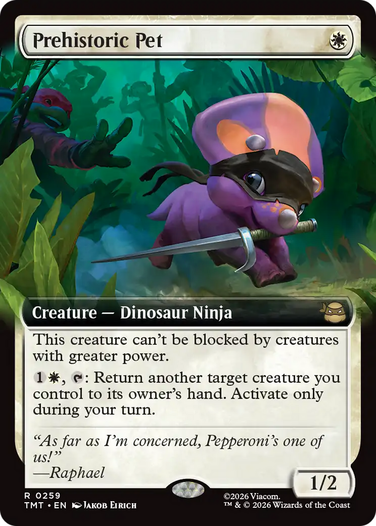 Prehistoric Pet (Extended Art) [Teenage Mutant Ninja Turtles] | Jack's On Queen