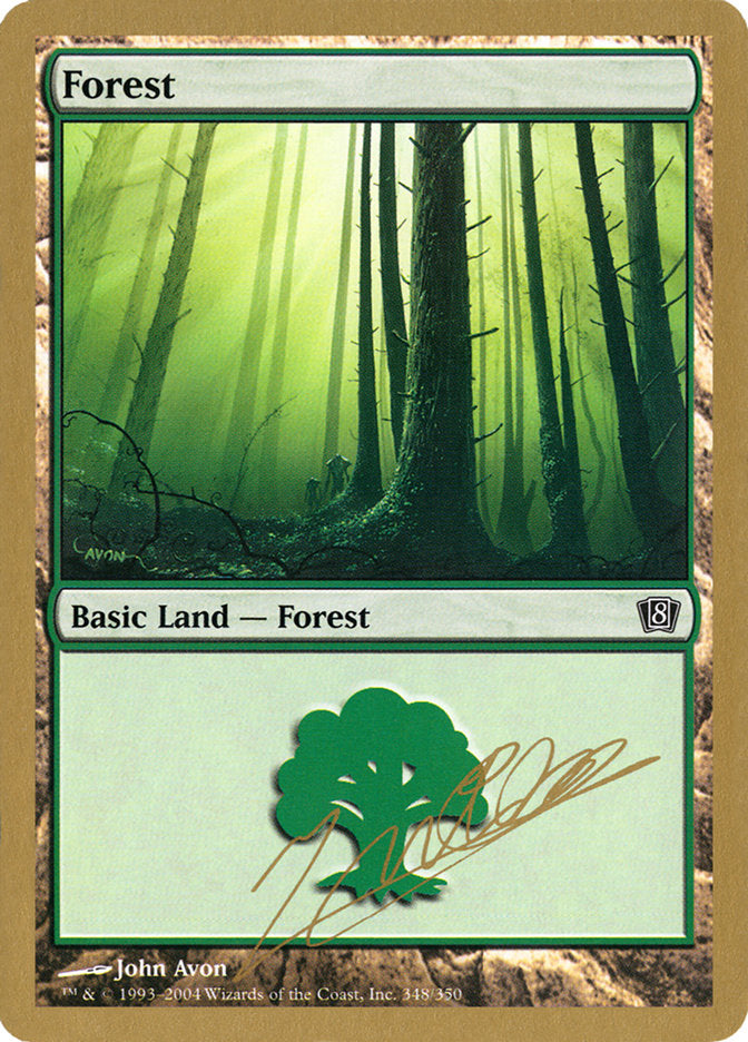 Forest (jn348) (Julien Nuijten) [World Championship Decks 2004] | Jack's On Queen