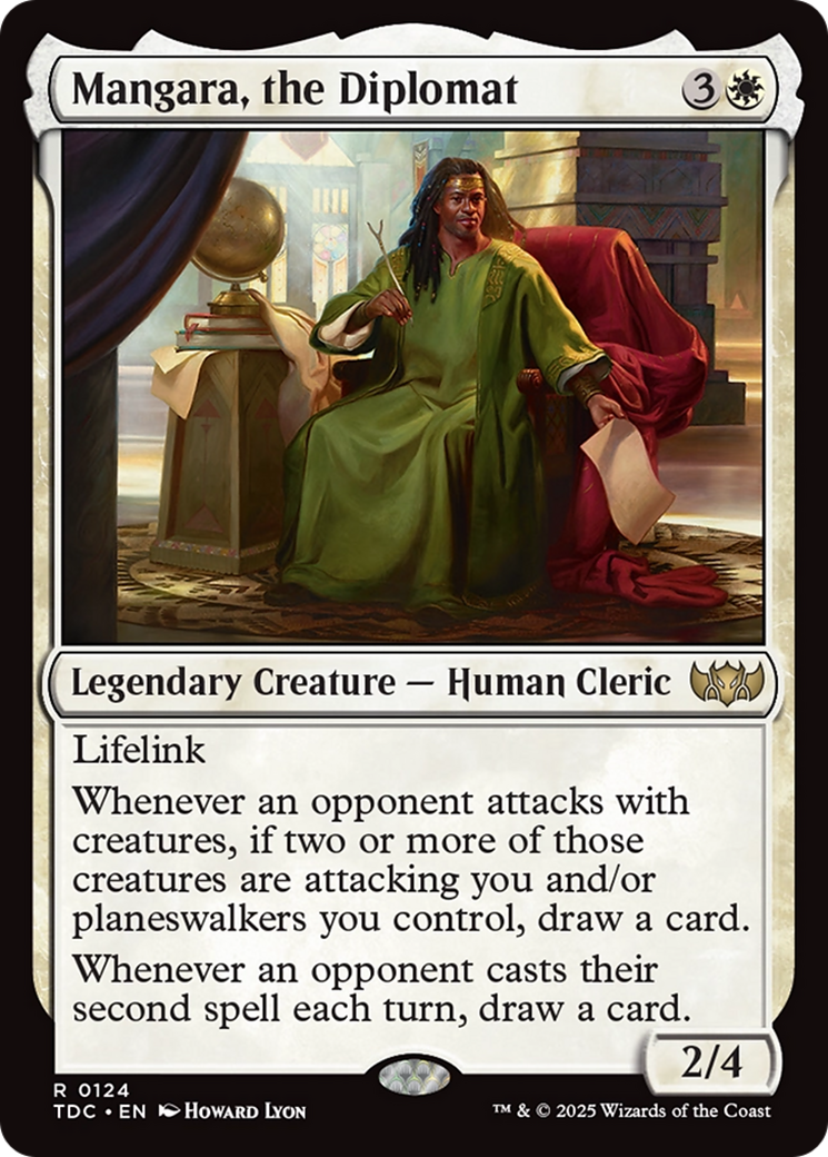 Mangara, the Diplomat [Tarkir: Dragonstorm Commander] | Jack's On Queen