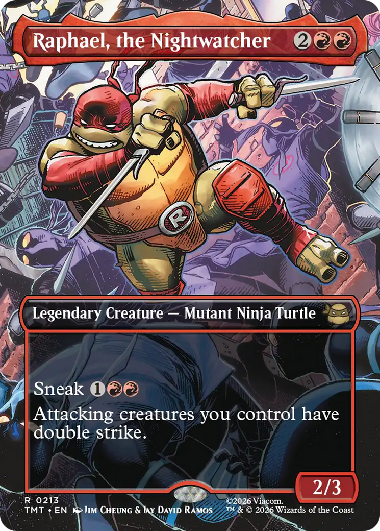Raphael, the Nightwatcher (Borderless) [Teenage Mutant Ninja Turtles] | Jack's On Queen