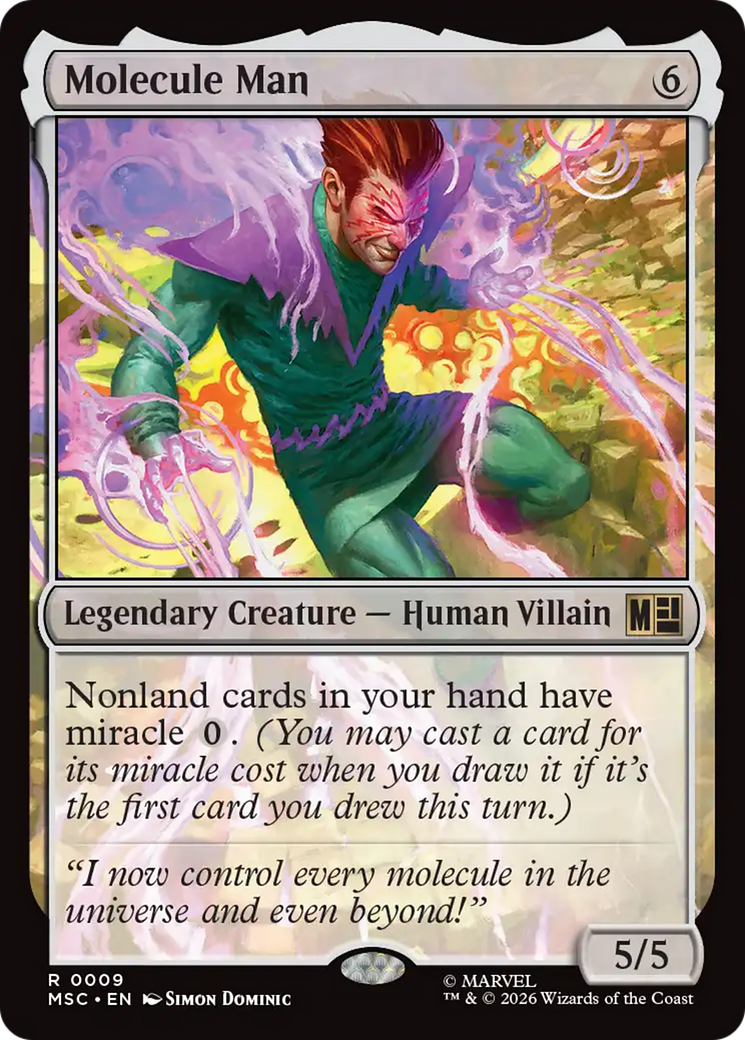 Molecule Man (Surge Foil) [Marvel Super Heroes Commander] | Jack's On Queen
