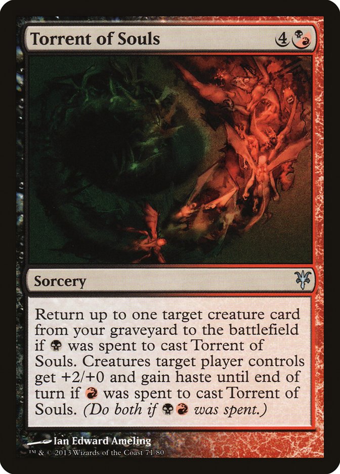 Torrent of Souls [Duel Decks: Sorin vs. Tibalt] | Jack's On Queen