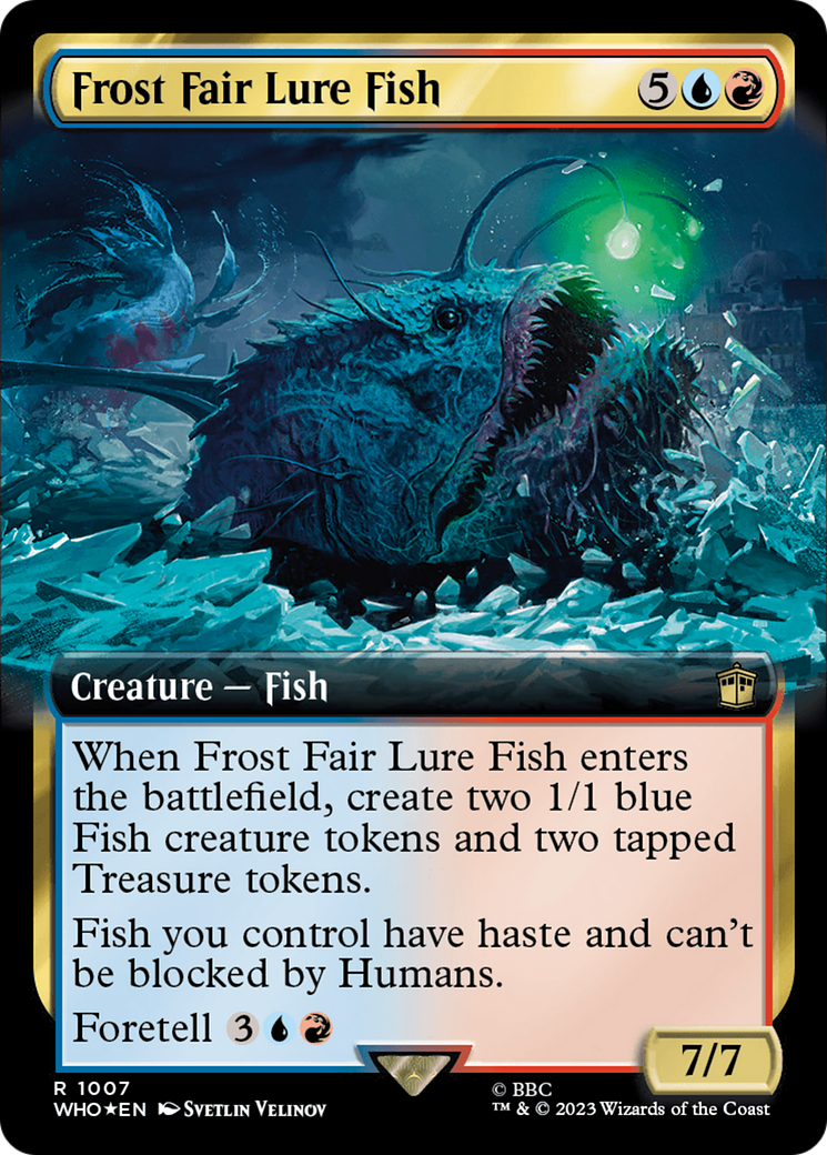 Frost Fair Lure Fish (Extended Art) (Surge Foil) [Doctor Who] | Jack's On Queen