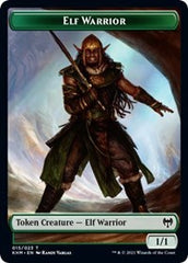 Elf Warrior // Shapeshifter Double-Sided Token [Kaldheim Tokens] | Jack's On Queen