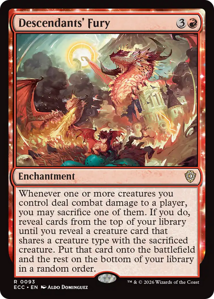 Descendants' Fury [Lorwyn Eclipsed Commander] | Jack's On Queen