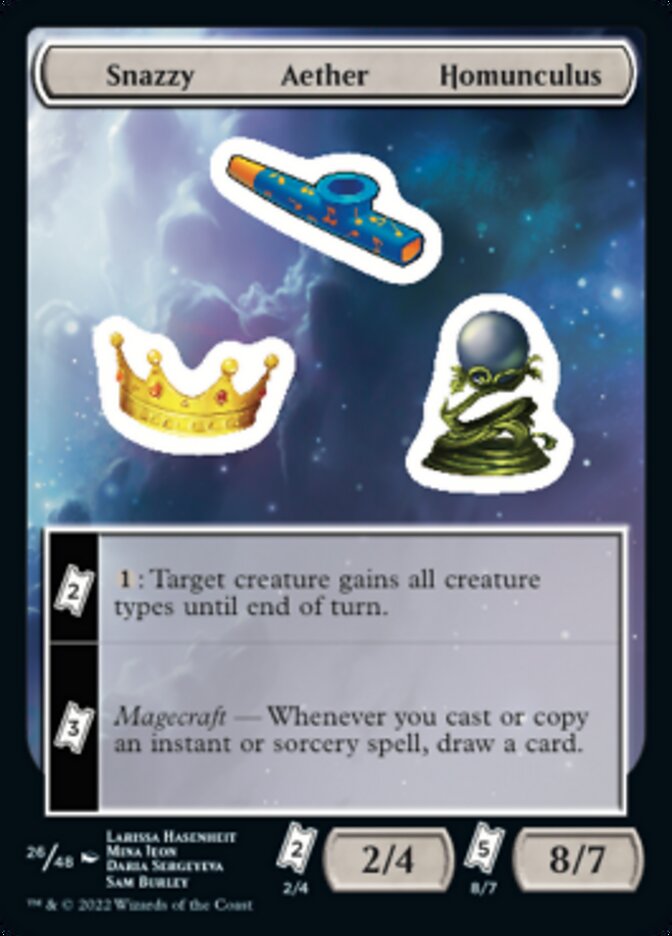 Snazzy Aether Homunculus [Unfinity Stickers] | Jack's On Queen