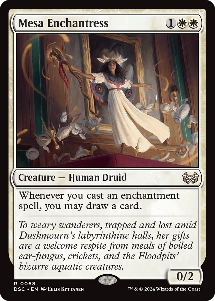 Mesa Enchantress [Duskmourn: House of Horror Commander] | Jack's On Queen