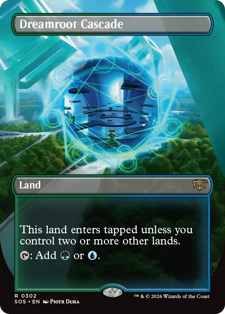 Dreamroot Cascade (Borderless) [Secrets of Strixhaven] | Jack's On Queen