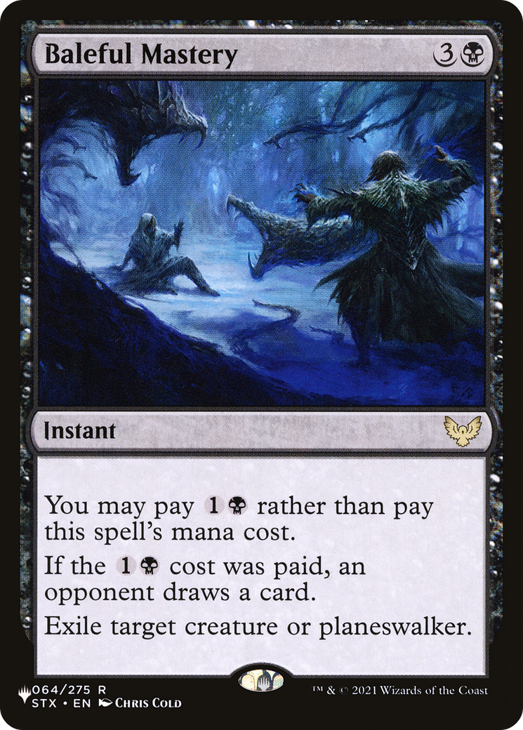 Baleful Mastery [The List] | Jack's On Queen