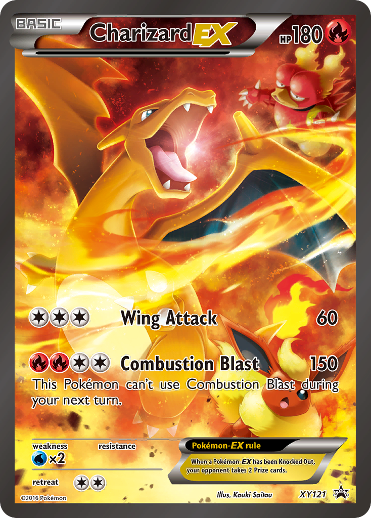 Charizard EX (XY121) [XY: Black Star Promos] | Jack's On Queen