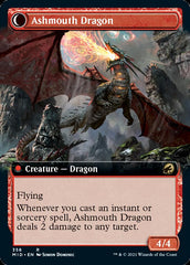 Smoldering Egg // Ashmouth Dragon (Extended Art) [Innistrad: Midnight Hunt] | Jack's On Queen