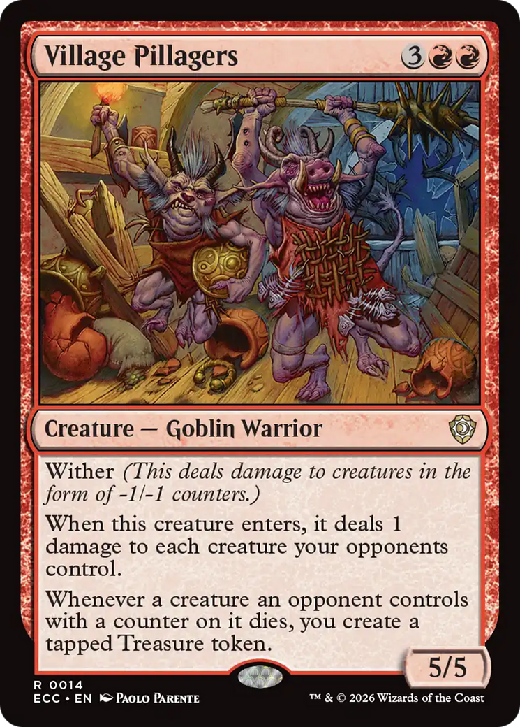 Village Pillagers [Lorwyn Eclipsed Commander] | Jack's On Queen