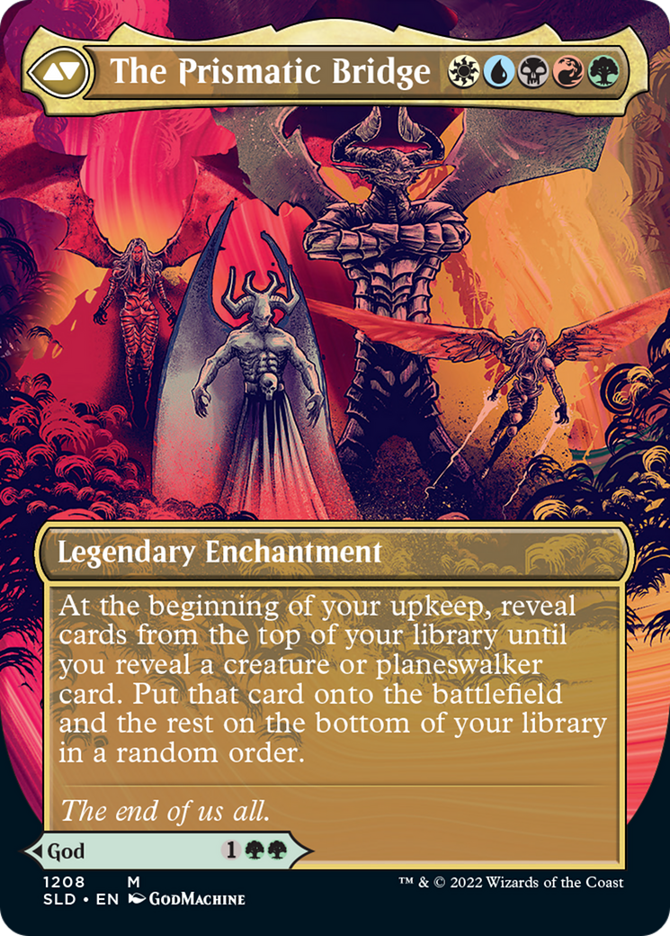 Esika, God of the Tree // The Prismatic Bridge (Display Commander) (Borderless) [Secret Lair: From Cute to Brute] | Jack's On Queen