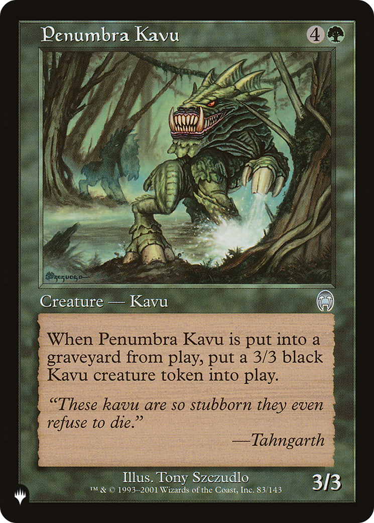 Penumbra Kavu [The List] | Jack's On Queen