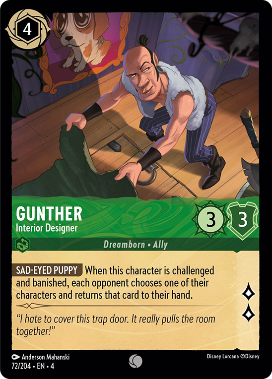 Gunther - Interior Designer (72/204) [Ursula's Return] | Jack's On Queen