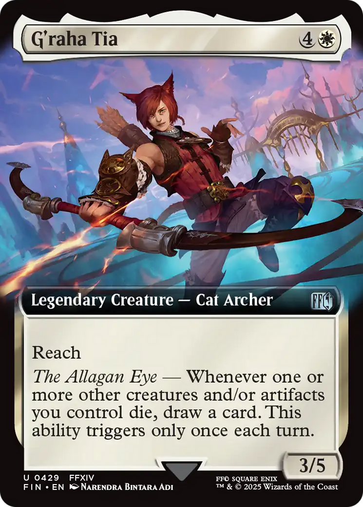 G'raha Tia (Extended Art) [FINAL FANTASY] | Jack's On Queen