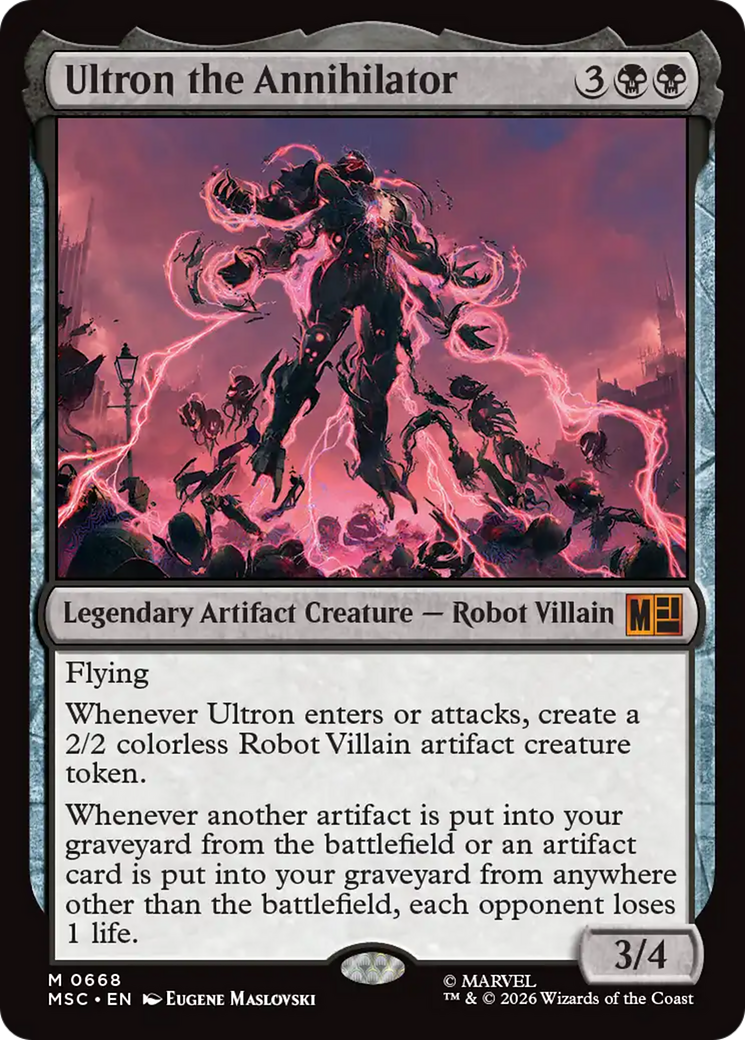 Ultron the Annihilator [Marvel Super Heroes Commander] | Jack's On Queen