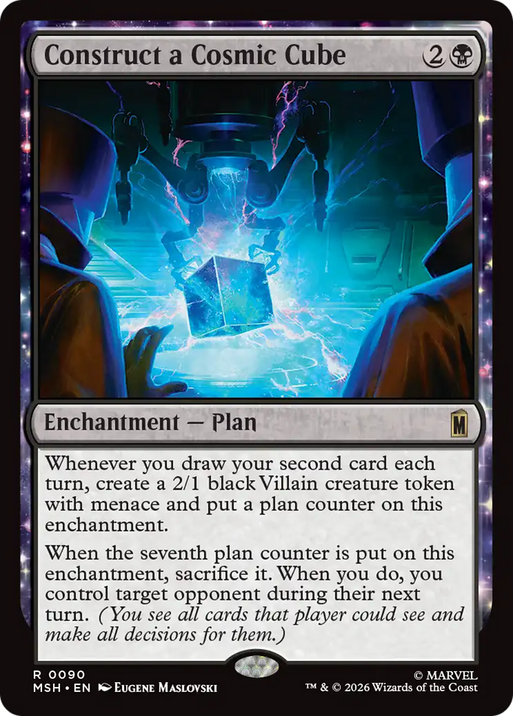 Construct a Cosmic Cube [Marvel Super Heroes] | Jack's On Queen