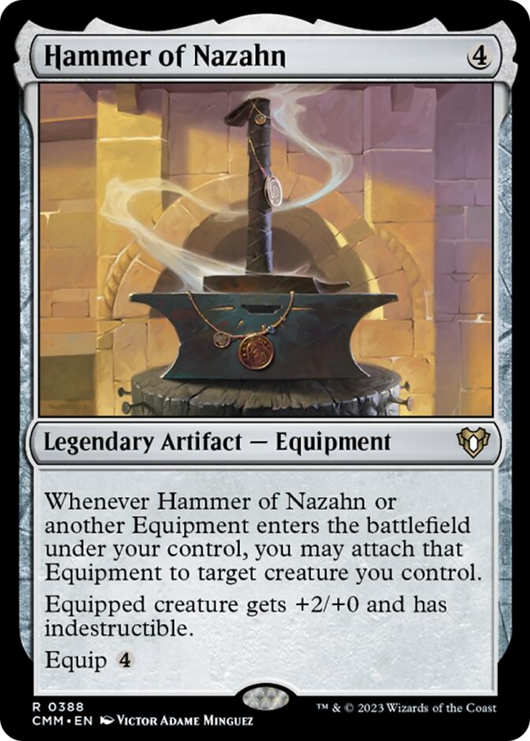 Hammer of Nazahn [Commander Masters] | Jack's On Queen