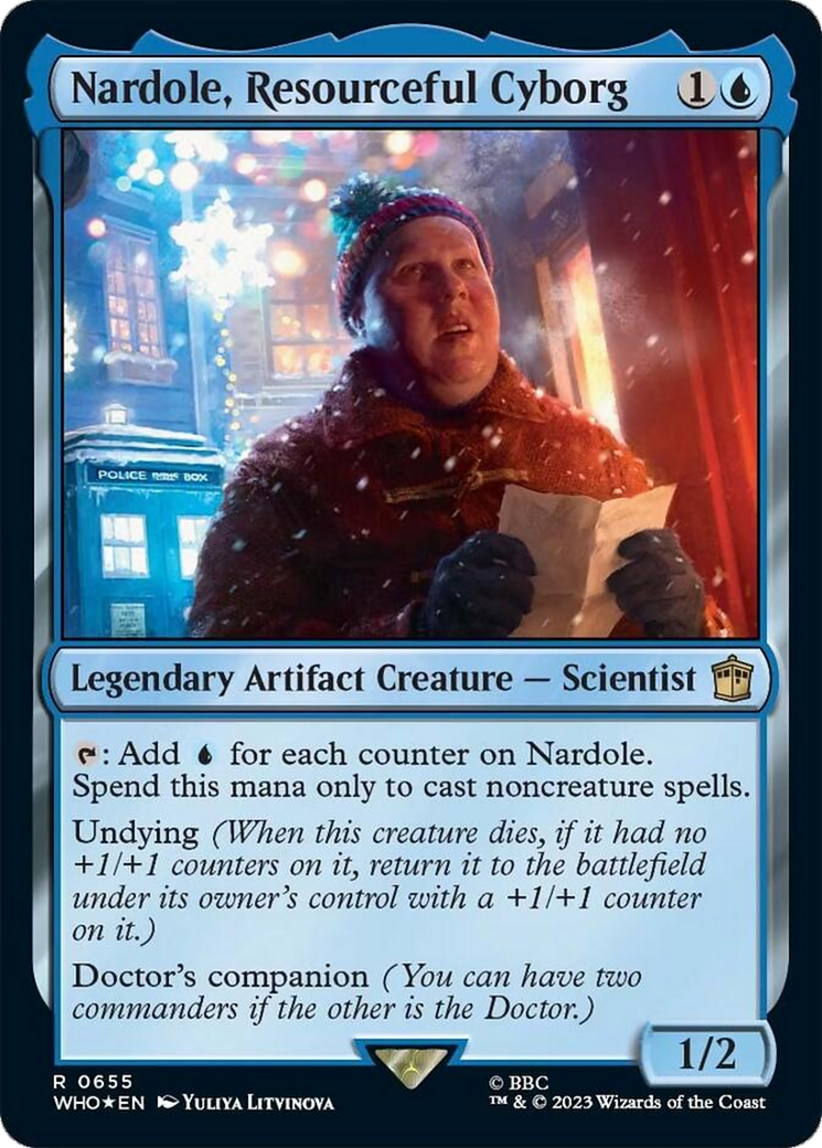 Nardole, Resourceful Cyborg (Surge Foil) [Doctor Who] | Jack's On Queen