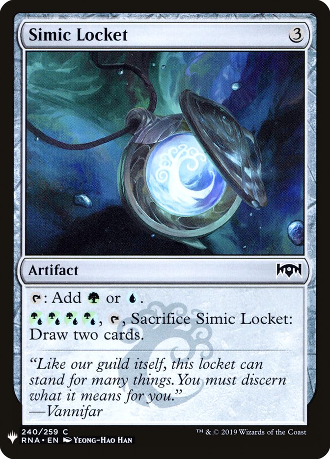 Simic Locket [Mystery Booster] | Jack's On Queen