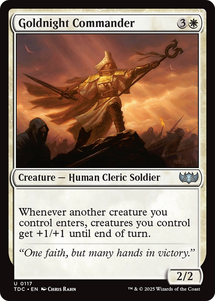 Goldnight Commander [Tarkir: Dragonstorm Commander] | Jack's On Queen