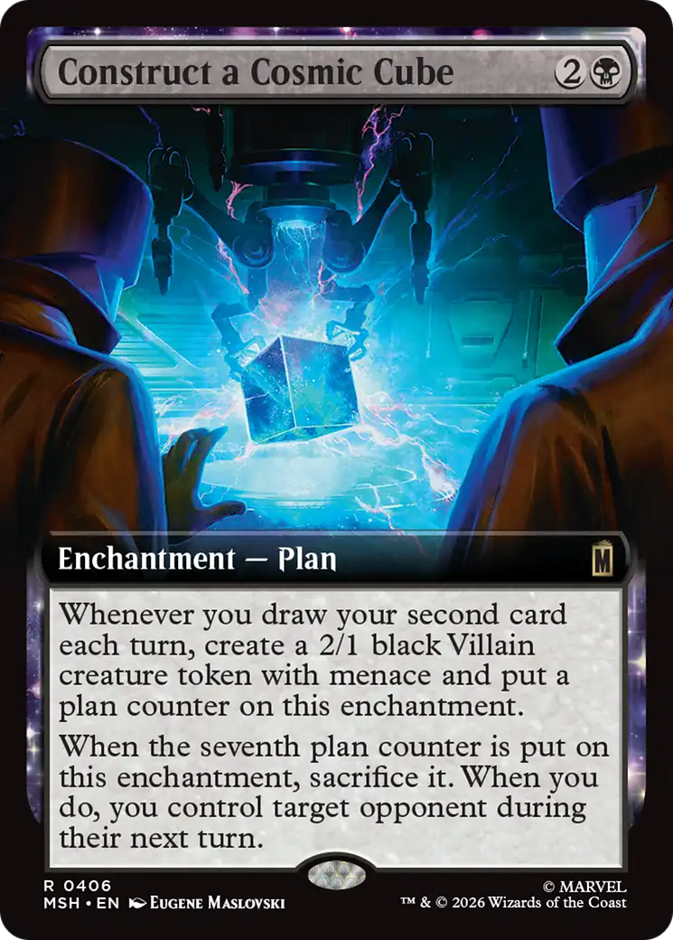 Construct a Cosmic Cube (Extended Art) [Marvel Super Heroes] | Jack's On Queen