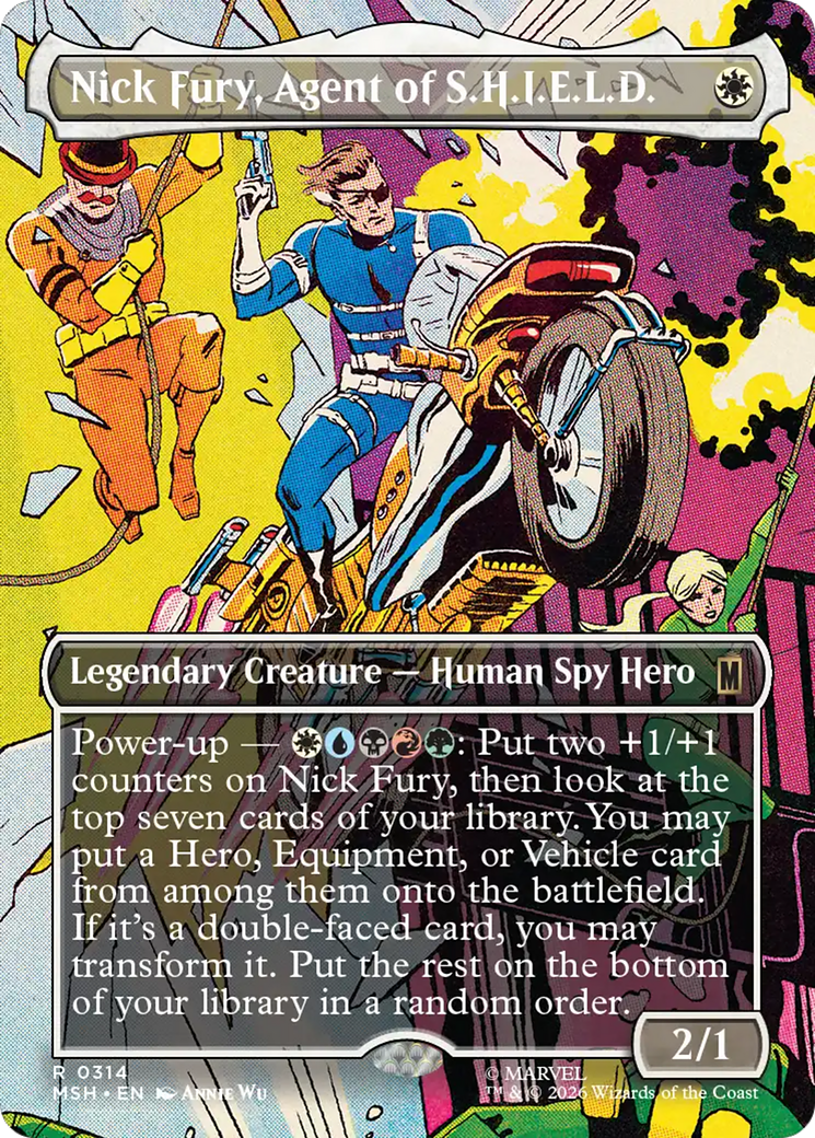 Nick Fury, Agent of S.H.I.E.L.D. (Borderless) [Marvel Super Heroes] | Jack's On Queen