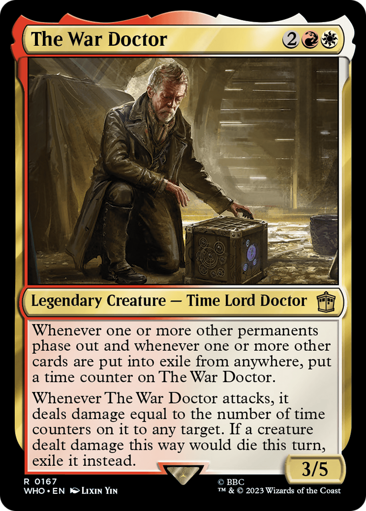 The War Doctor [Doctor Who] | Jack's On Queen