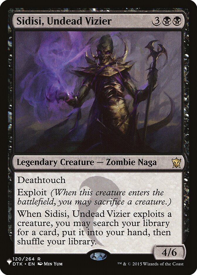 Sidisi, Undead Vizier [The List] | Jack's On Queen