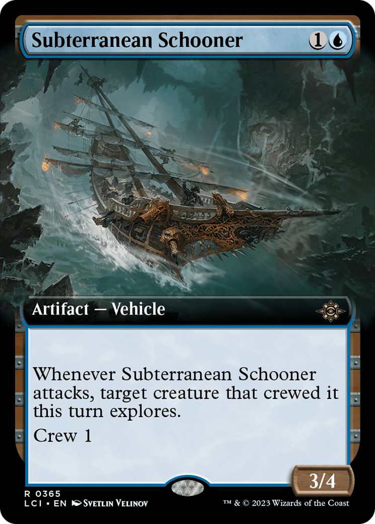 Subterranean Schooner (Extended Art) [The Lost Caverns of Ixalan] | Jack's On Queen