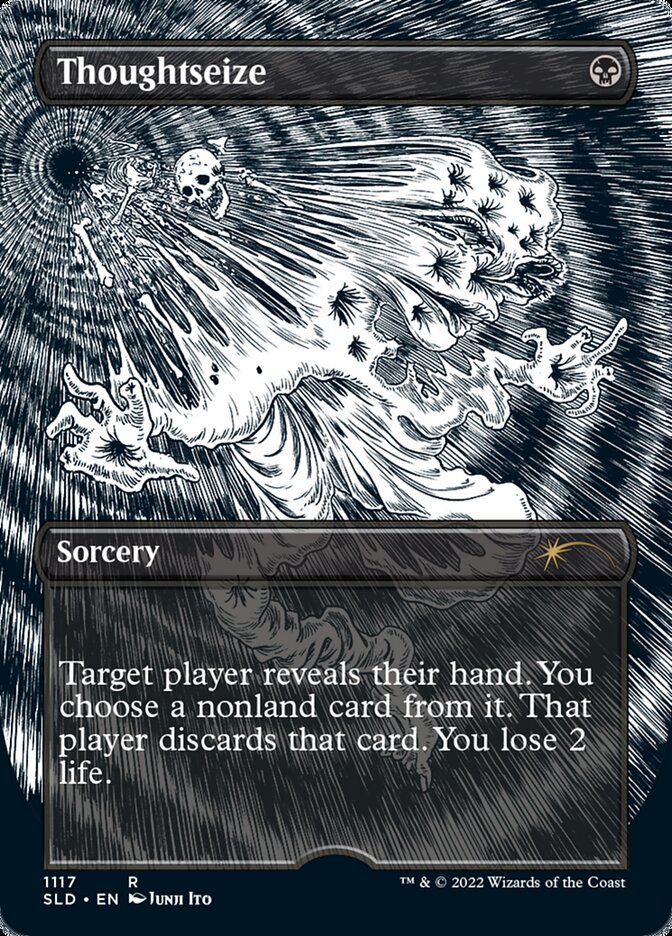Thoughtseize (Borderless) [Secret Lair Drop Series] | Jack's On Queen