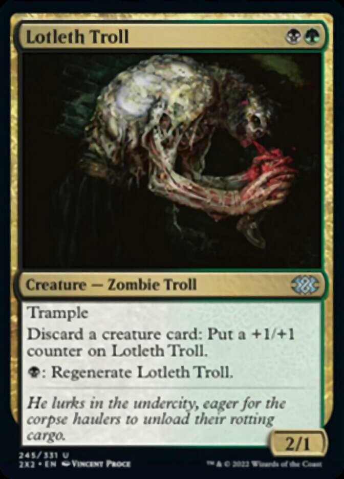 Lotleth Troll [Double Masters 2022] | Jack's On Queen