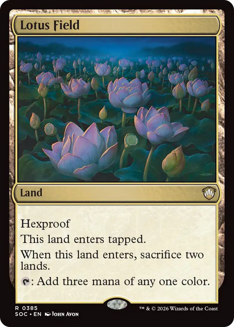 Lotus Field [Secrets of Strixhaven Commander] | Jack's On Queen