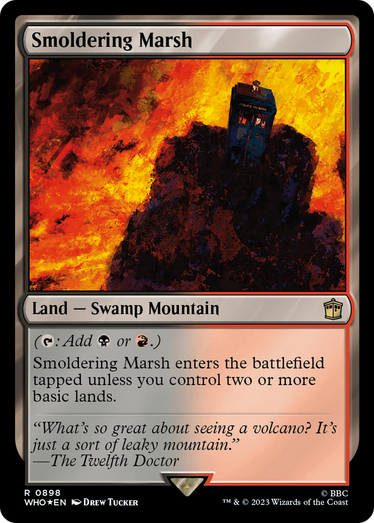 Smoldering Marsh (Surge Foil) [Doctor Who] | Jack's On Queen