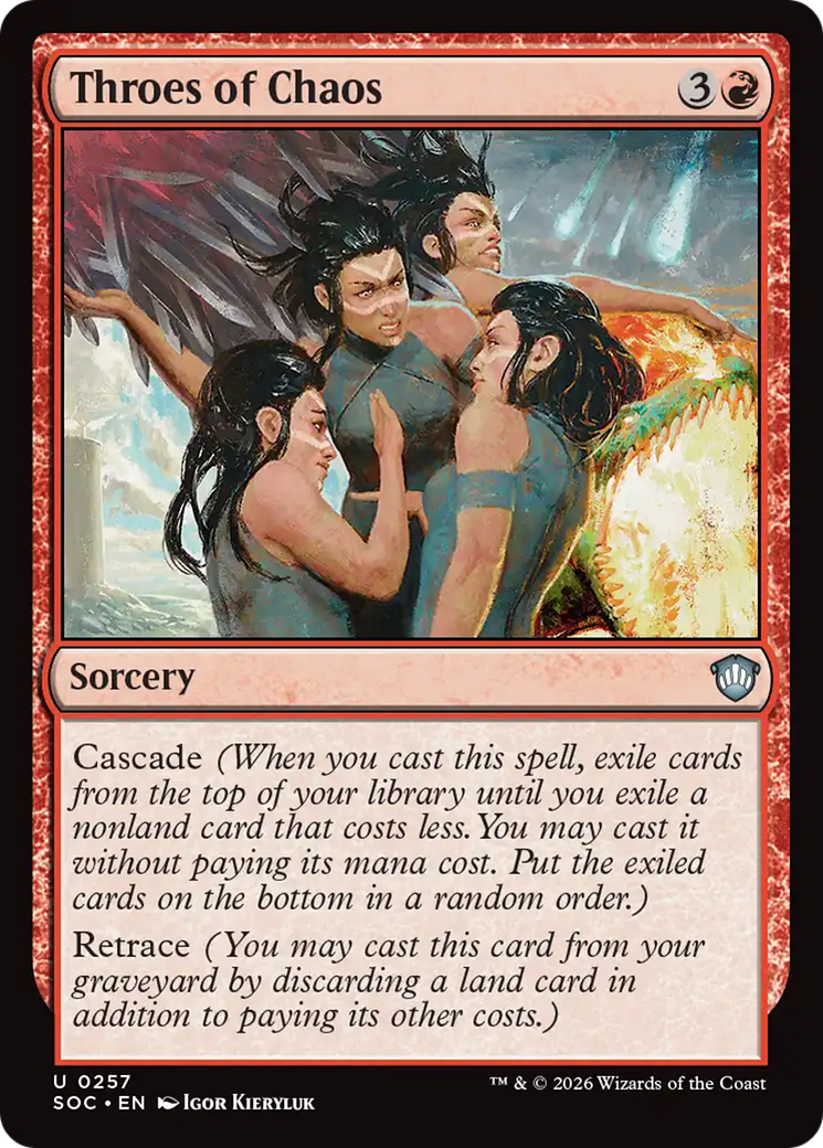 Throes of Chaos [Secrets of Strixhaven Commander] | Jack's On Queen
