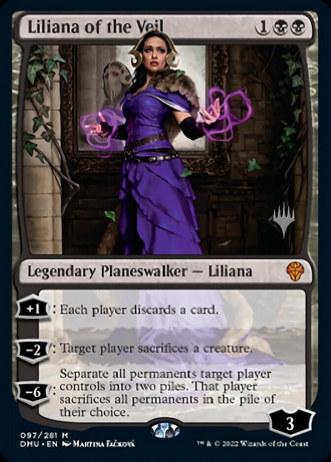 Liliana of the Veil (Promo Pack) [Dominaria United Promos] | Jack's On Queen