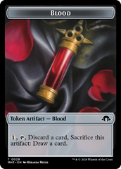 Eldrazi Spawn // Blood Double-Sided Token [Modern Horizons 3 Tokens] | Jack's On Queen