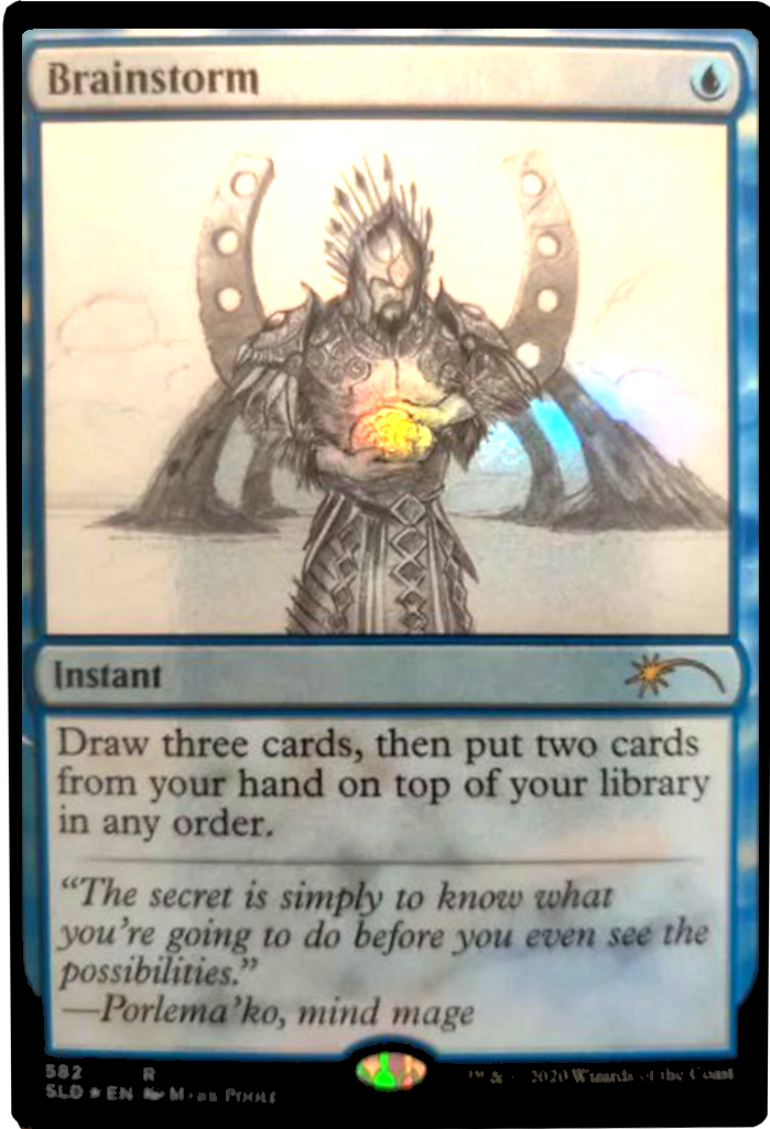 Brainstorm (Sketch) [Secret Lair Drop Promos] | Jack's On Queen