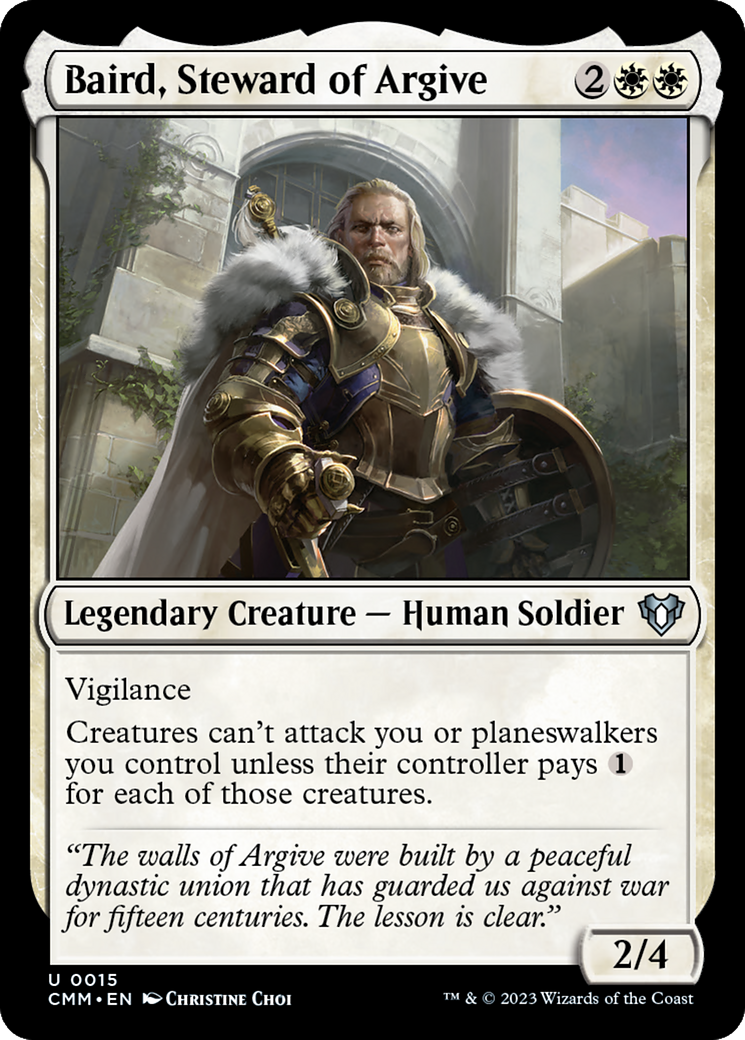 Baird, Steward of Argive [Commander Masters] | Jack's On Queen