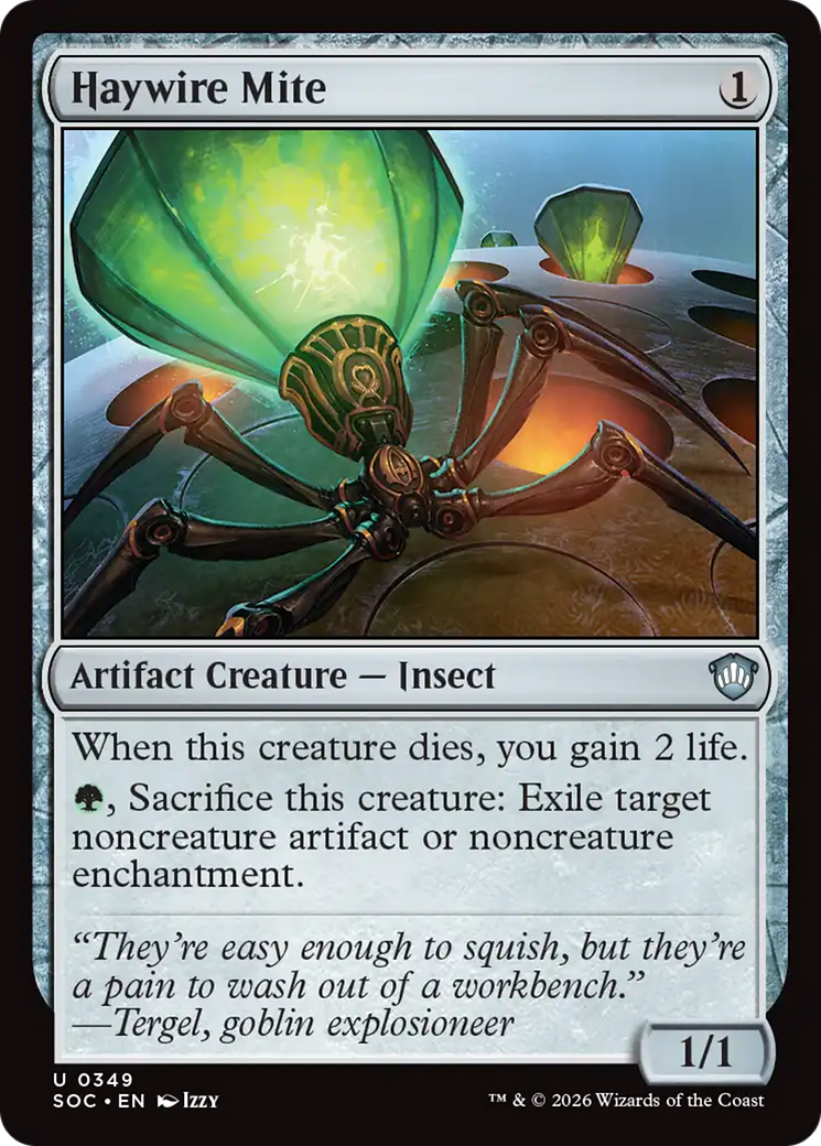 Haywire Mite [Secrets of Strixhaven Commander] | Jack's On Queen