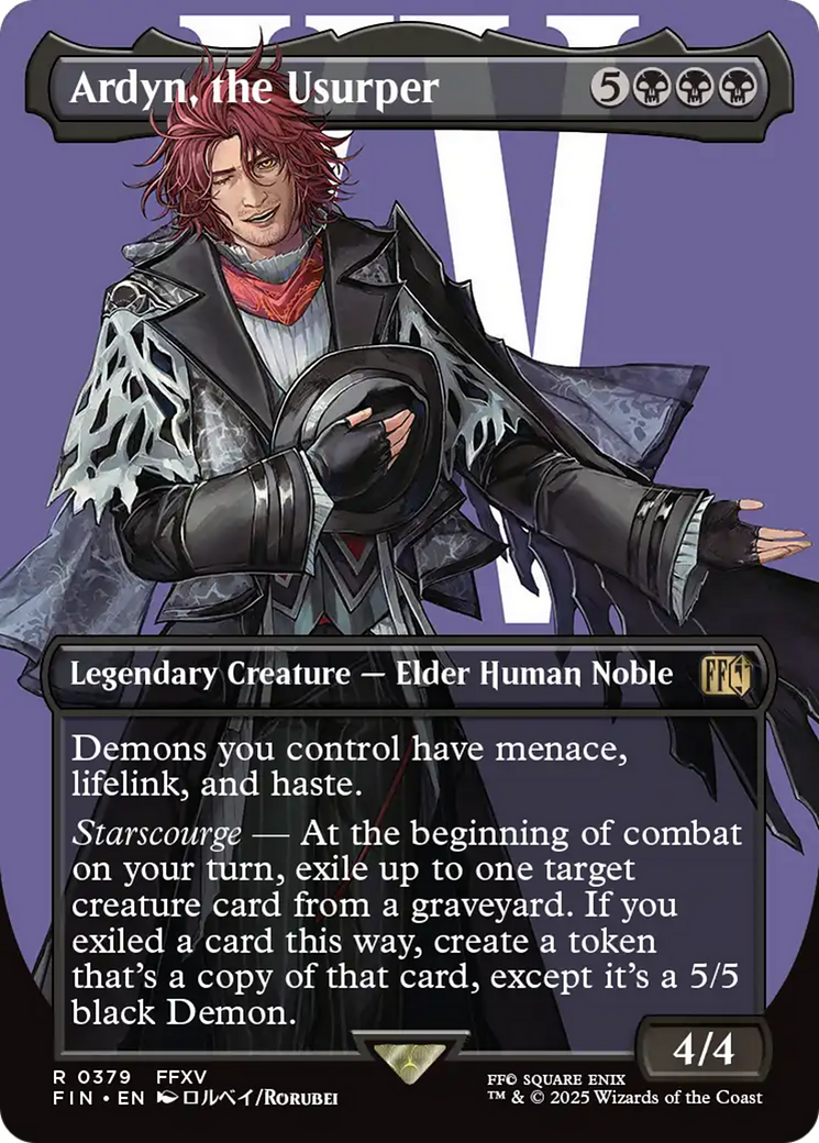 Ardyn, the Usurper (Borderless) (0379) [FINAL FANTASY] | Jack's On Queen