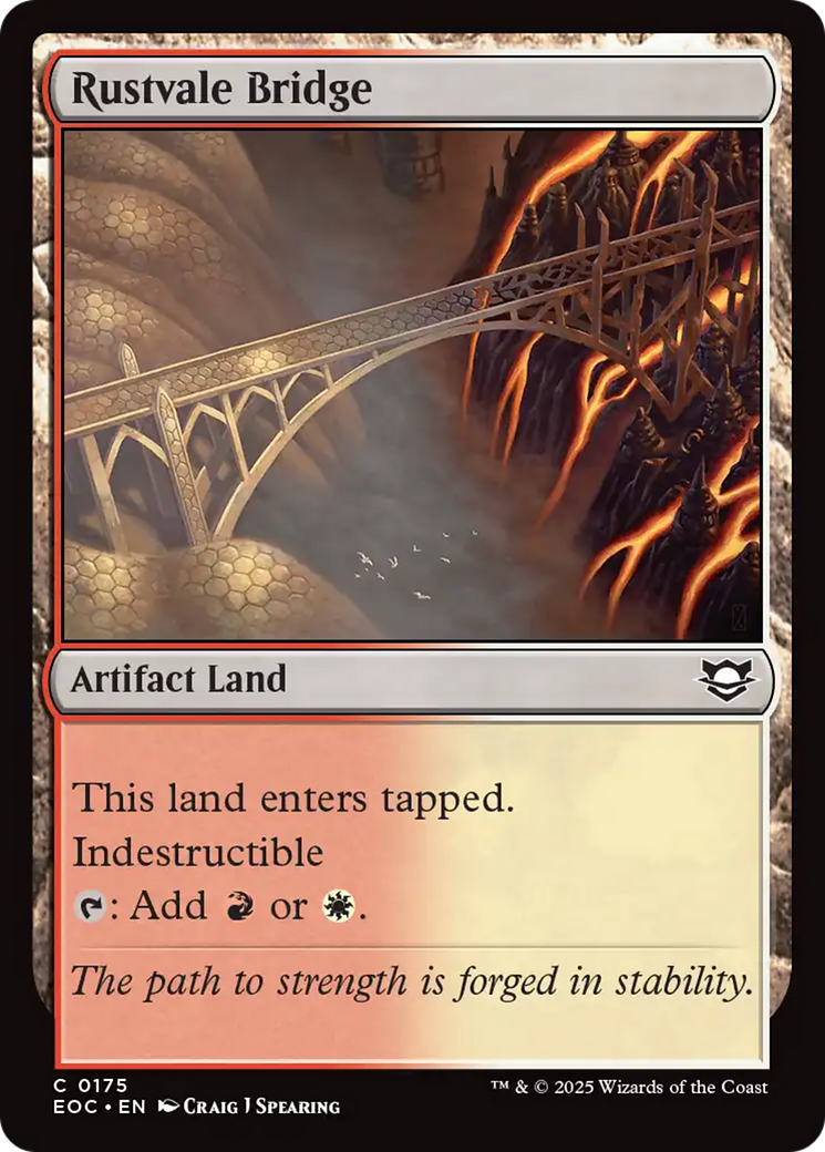 Rustvale Bridge [Edge of Eternities Commander] | Jack's On Queen