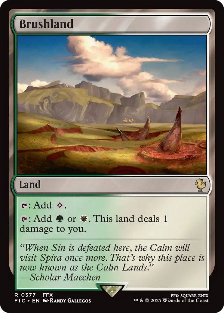 Brushland [FINAL FANTASY Commander] | Jack's On Queen