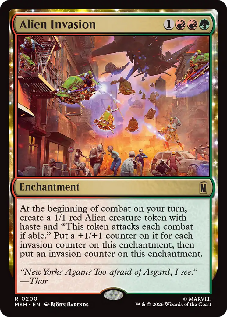Alien Invasion [Marvel Super Heroes] | Jack's On Queen