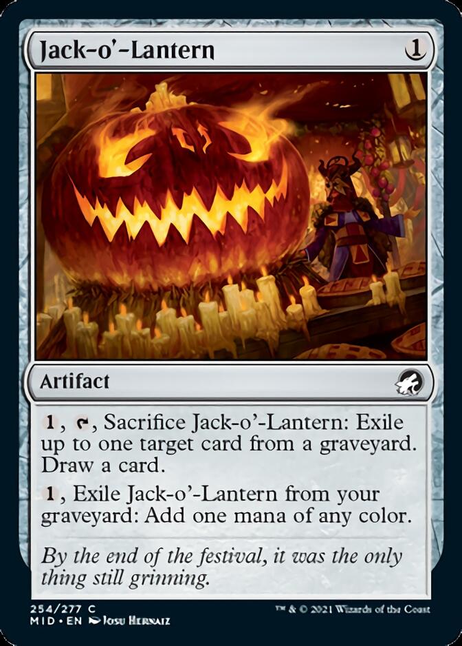 Jack-o'-Lantern [Innistrad: Midnight Hunt] | Jack's On Queen